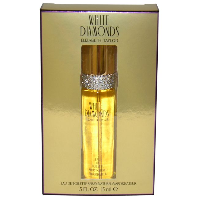 White Diamonds by Elizabeth Taylor for Women - 0.5 oz EDT Spray (Mini)