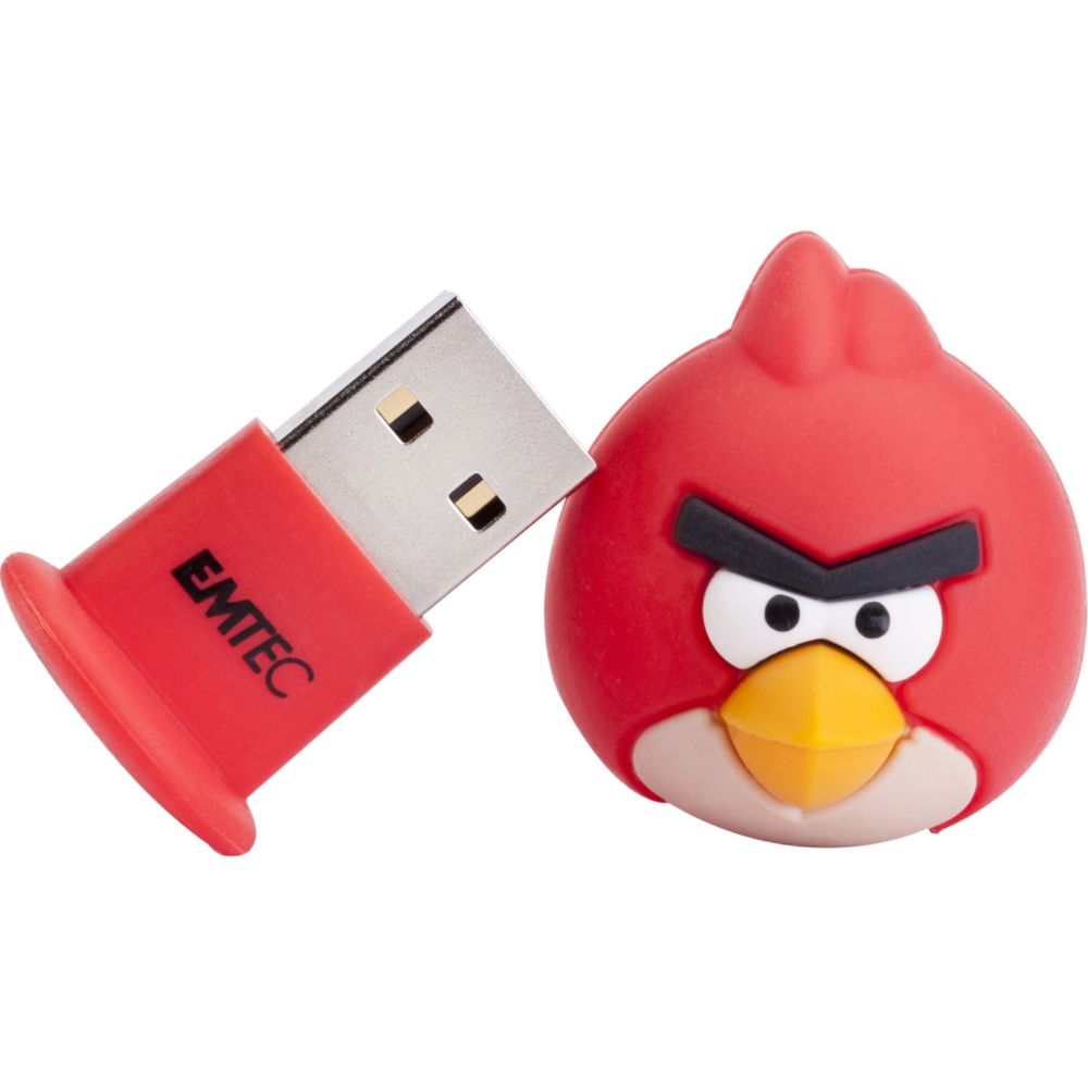 Sierra Accessories 4GB Angry Birds USB Flash Drive - Red