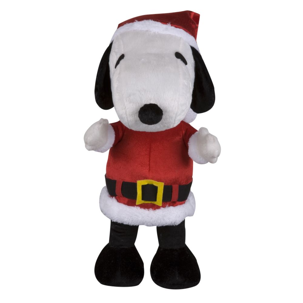 Peanuts Snoopy In Santa Suit Christmas Porch Greeter