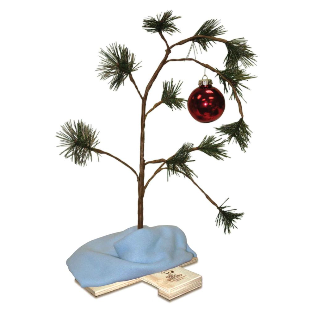 Peanuts 24-inch Musical Charlie Brown Christmas Tree w/blanket 14211 $8.99