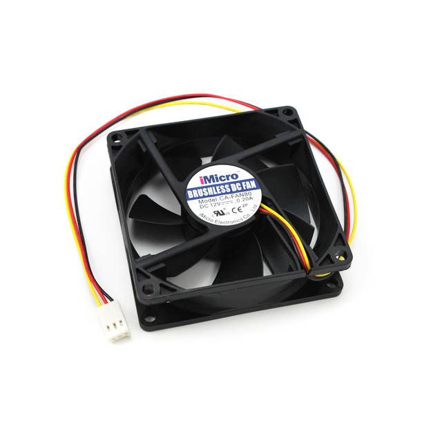 iMicro iMicro CA-FAN80 80mm Sleeve Bearing Case Fan