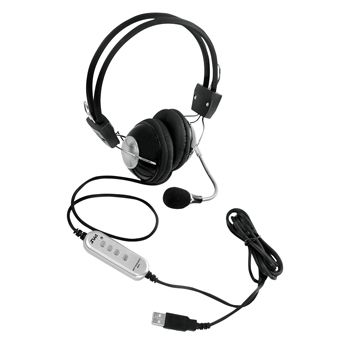 Pyle Multimedia/Gaming USB Headset With Noise-Canceling Microphone