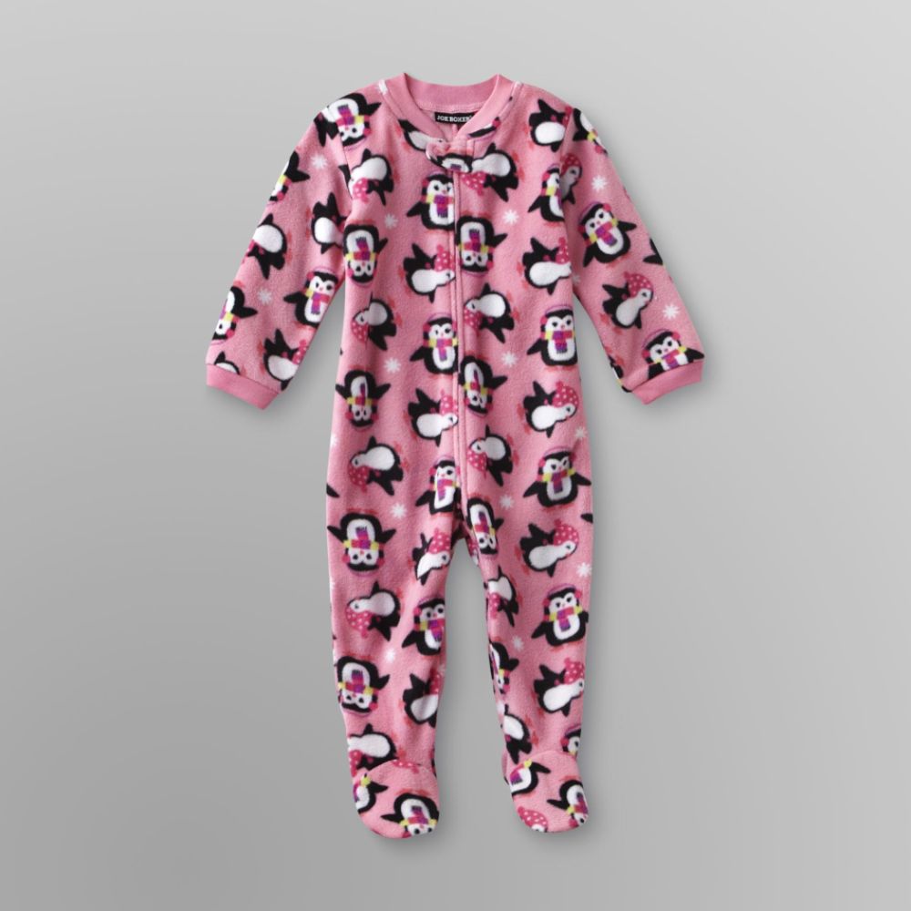 Joe Boxer Infant & Toddler Girl's Holiday Footie Pajamas - Penguins at Sears.com