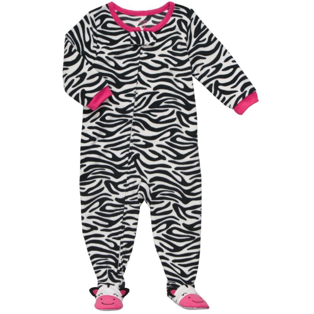 Carters Infant and Toddler Girls’ Blanket Sleeper Zebra Footed at Sears.com