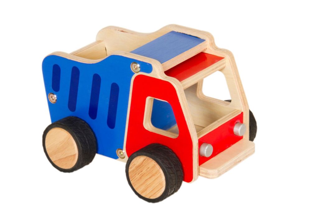 Guidecraft Dumptruck Plywood Truck Multi-color