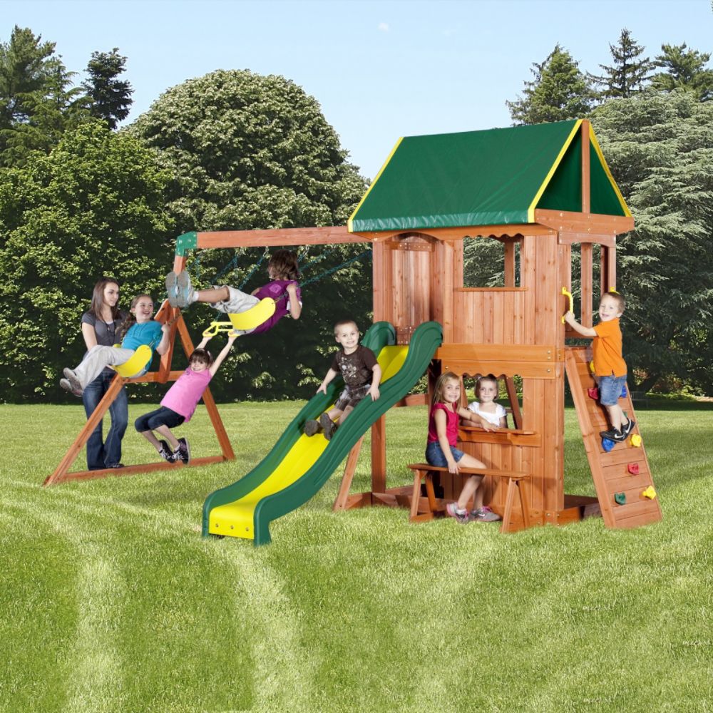 Backyard Discovery Somerset Swing Set - Free Delivery!