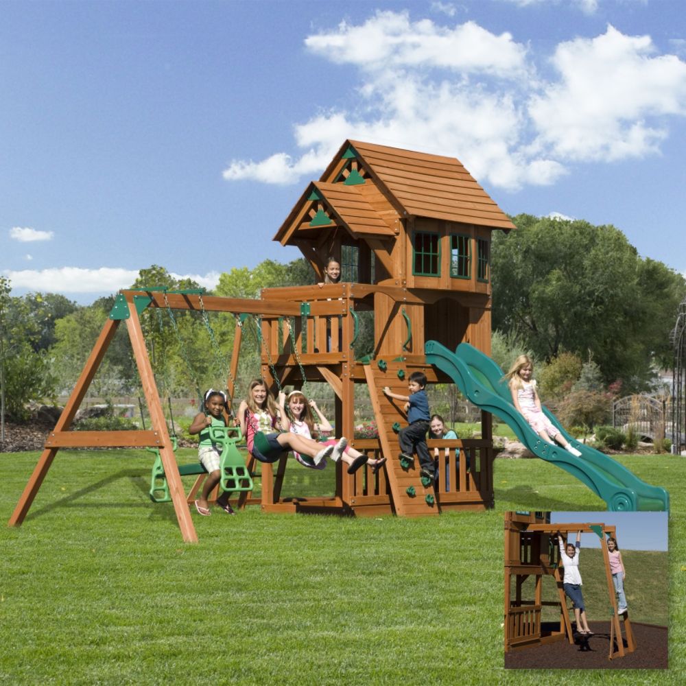 Backyard Discovery Windsor II Swing Set - Free Delivery!
