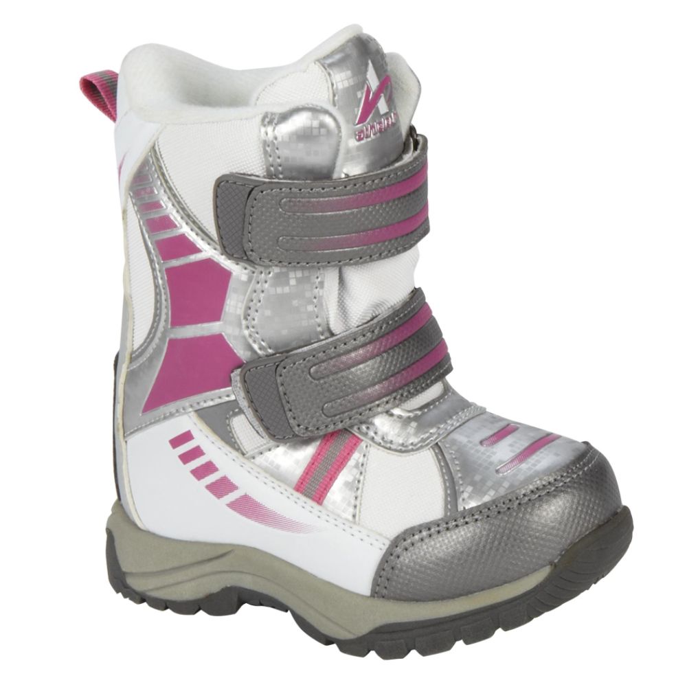 Athletech Toddler Girl's Arctic Winter Boot - Pink White