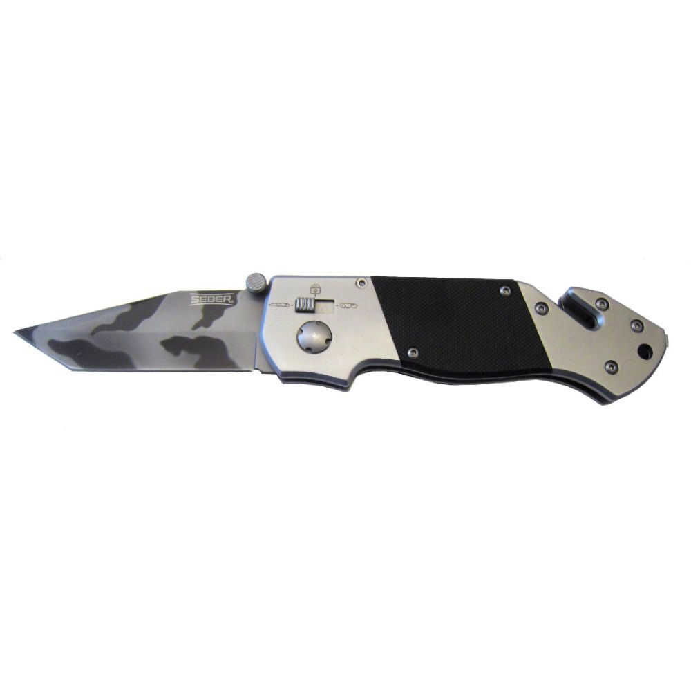 TANTO CAMO POLISHED RATCHETING KNIFE