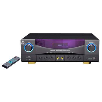 Pyle 5.1 channel 350 Watts Build-In AM/FM Radio USB/SD Card Amplifier Receiver