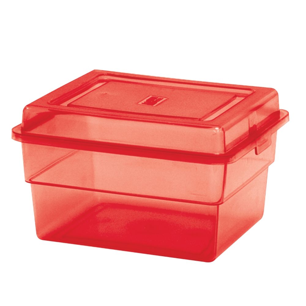 Little Stuff Box Hinged Lid - Red