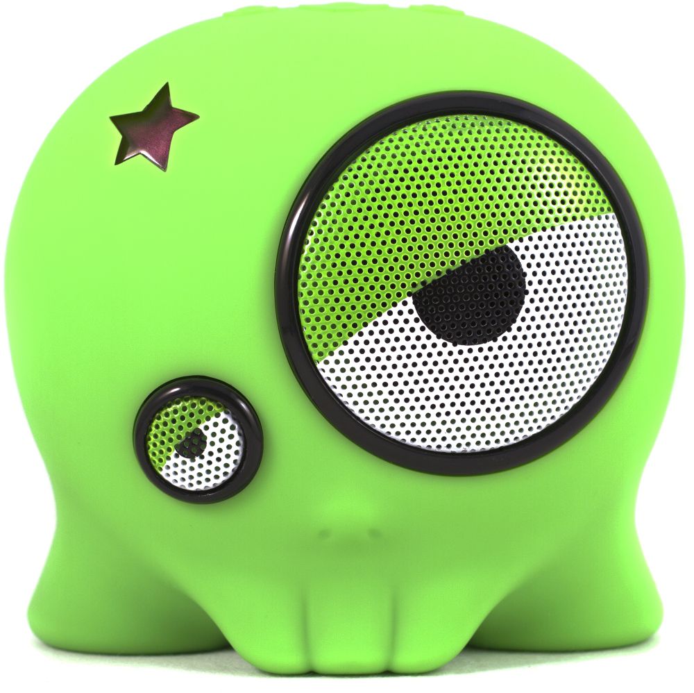 BoomBotix BB1 Ultra-portable Speaker - Meanie Greenie