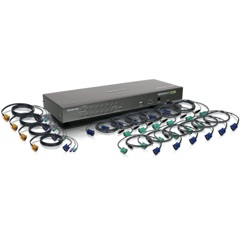 IOGear 16-Port USB PS/2 KVM/Switch