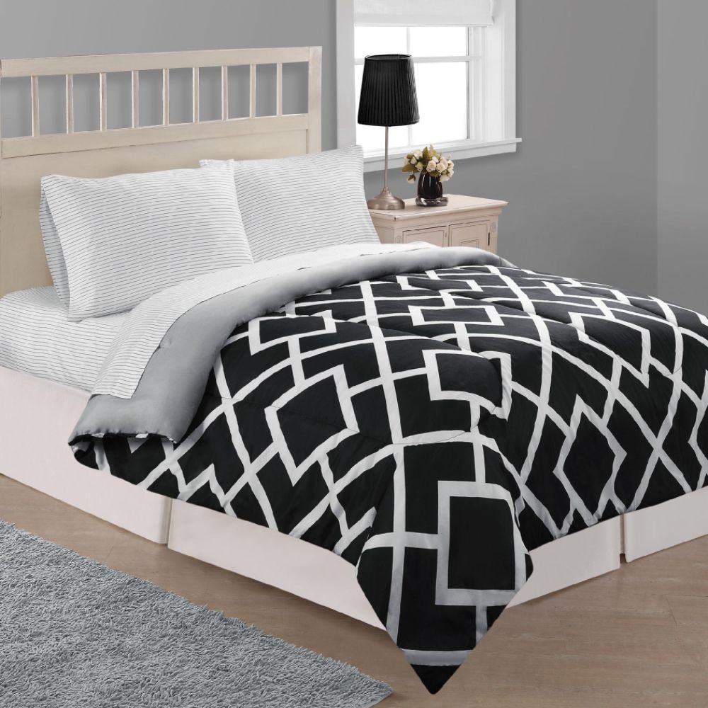 Essential Home Saville Microfiber Comforter