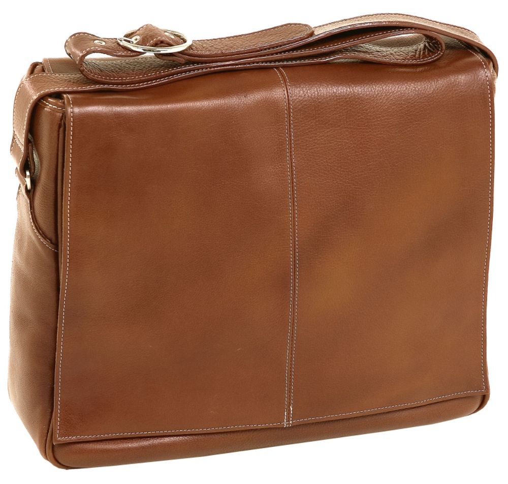 Siamod SAN FRANCESCO 45354 Cognac Leather Messenger Bag