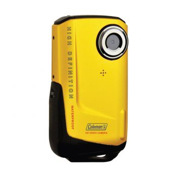 Coleman CVW9HD-YL Xtreme Waterproof 1080p HD Digital Video Camera Camcorder (Yellow) Blue