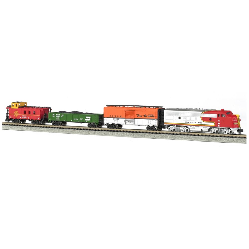 Bachmann Trains Super Chief 'N' Scale Ready To Run Electric Train Set