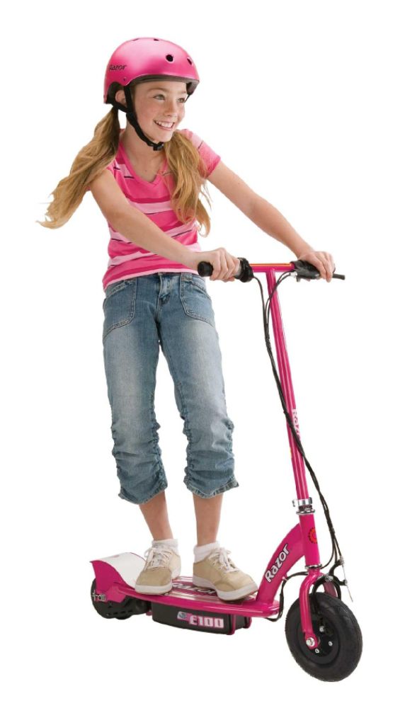 E 100 Electric Scooter, Pink