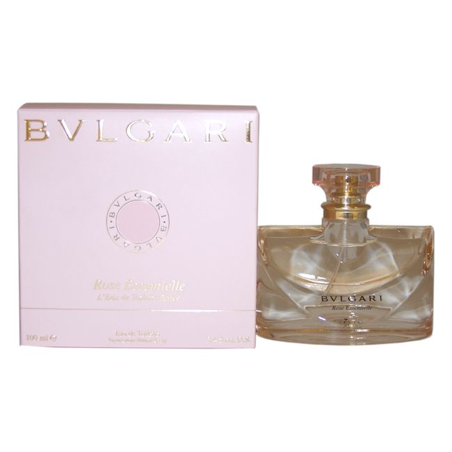 Bvlgari Rose Essentielle L'Eau De Toilette Rosee by Bvlgari for Women - 3.4 oz EDT Spray
