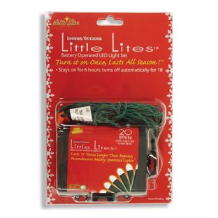 Brite Star 20L Battery Operated White Little Light Set