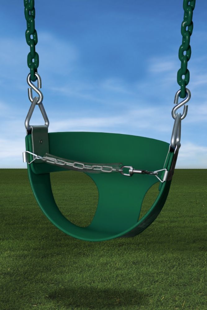 Half Bucket Swing-Green