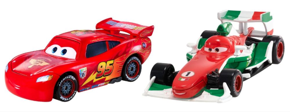 Disney CARS Character Cars 2-Pack MCQUEEN AND FRANCESCO