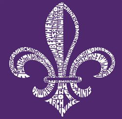 Los Angeles Pop Art Girl's Word Art T-Shirt - Lyrics To When The Saints Go Marching In at Kmart.com