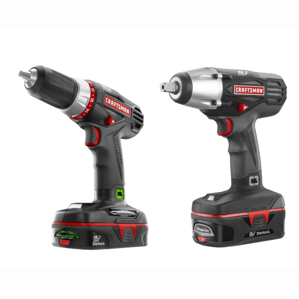Craftsman&nbsp; 19.2V C3 Mechanics Combo
