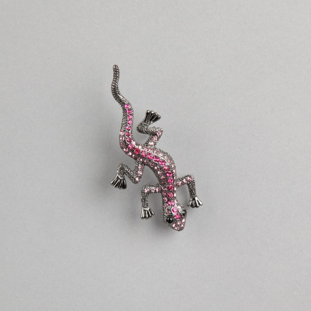 Covington Women s Fashion Pin Multi Stone Lizard