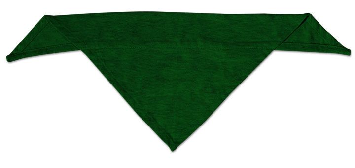 Dog Zone Pet Bandana-Cotton--Dark Green at Kmart.com
