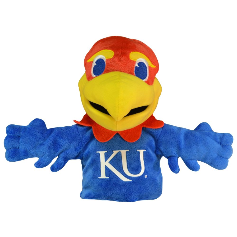 Bleacher Creatures Kansas Jayhawks Mascot Hand Puppet
