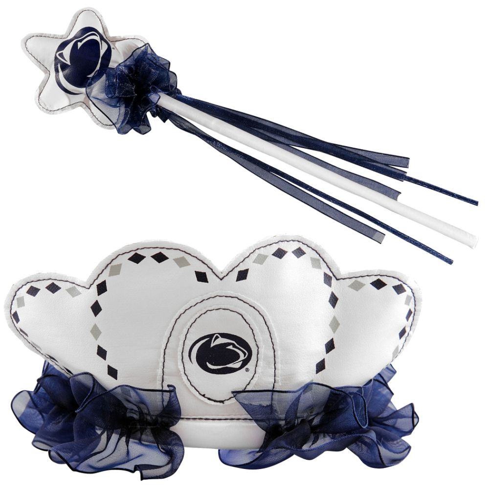 Bleacher Creatures Penn State Nittany Lions Princess Tiara Wand Set