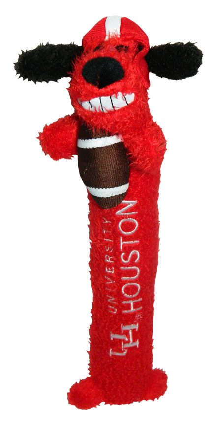 Dog Zone NCAA Loofa Toy for Dog - University of Houston