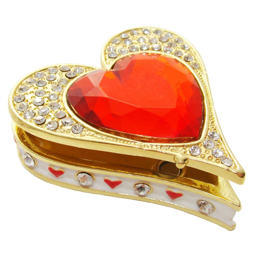 Objet d'art 'Queen of Hearts' Trinket Box at Kmart.com