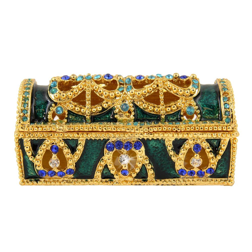 Objet d'art 'Jade' Treasure Chest Trinket Box at Kmart.com
