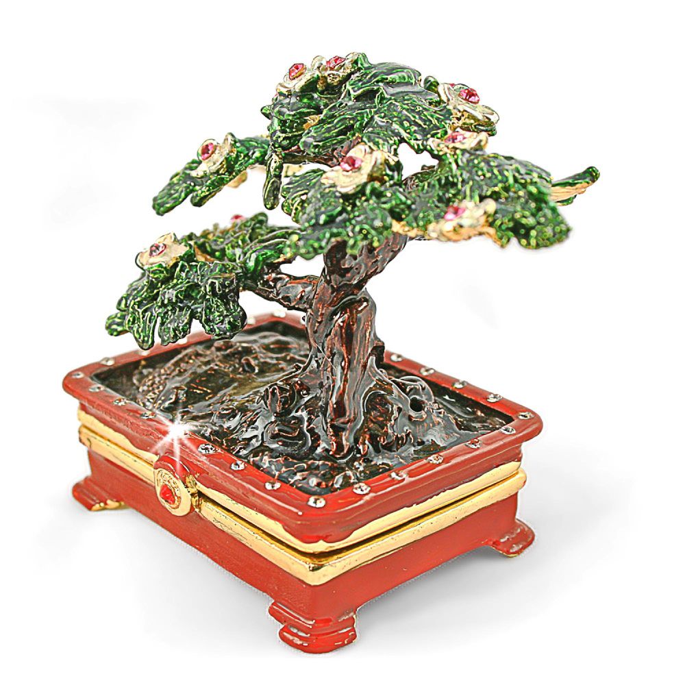 Objet d'art 'Bonsai' Trinket Box at Kmart.com