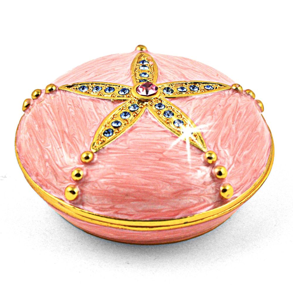 Objet d'art 'Big Bucks' Sand Dollar Trinket Box at Kmart.com