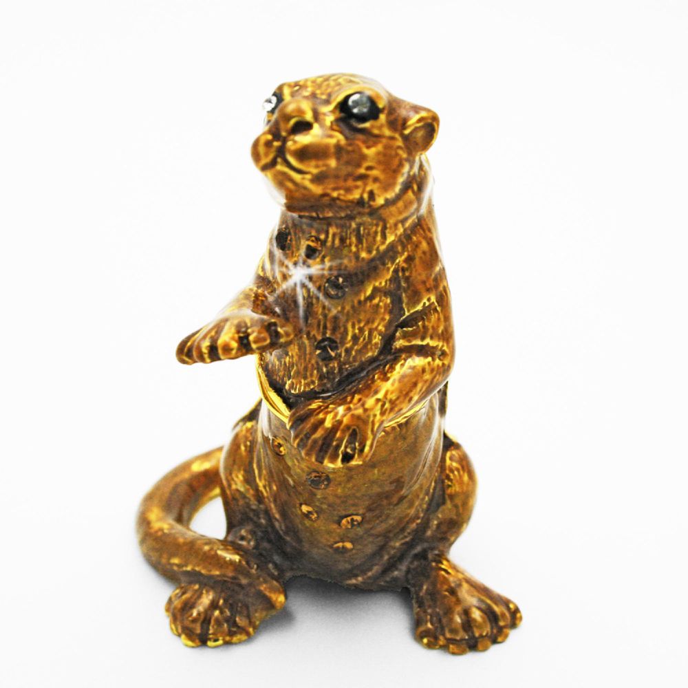 Objet d'art 'Oliver' Sea Otter Trinket Box at Kmart.com