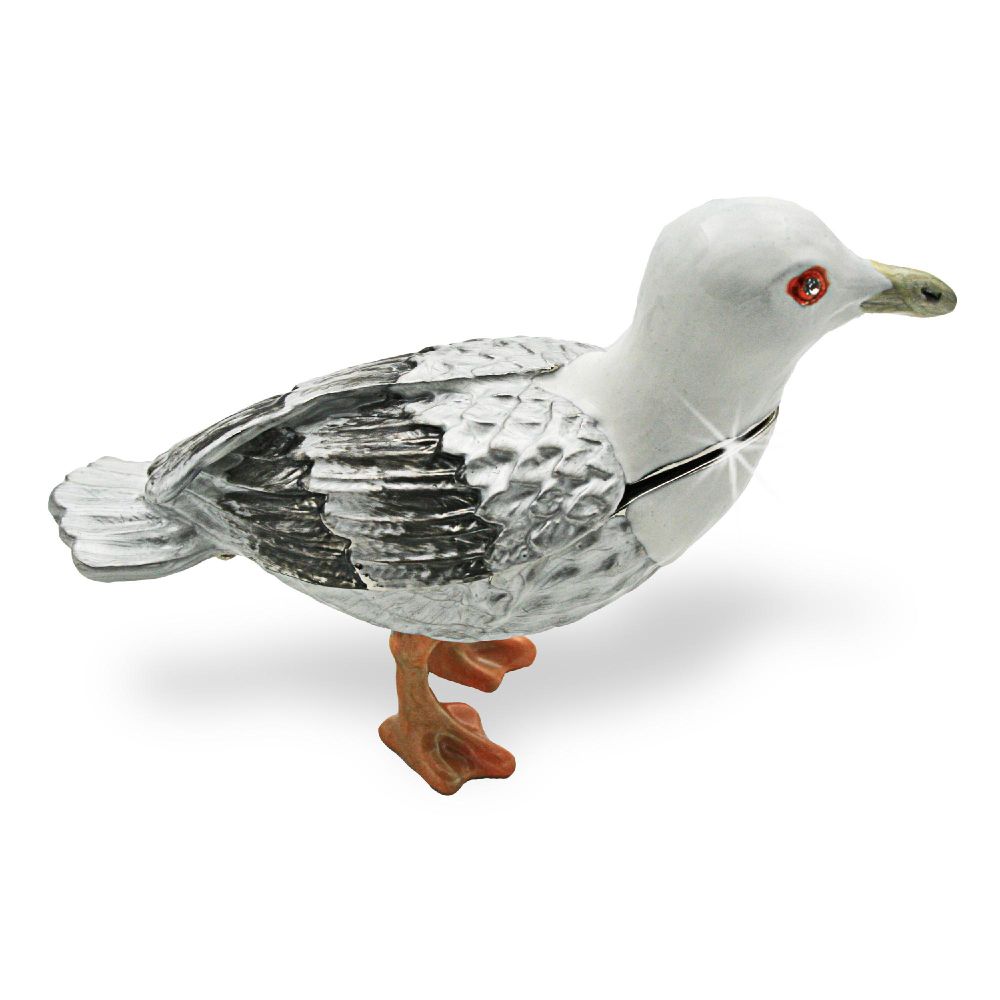 Objet d'art 'Anacapa' Seagull Trinket Box at Kmart.com