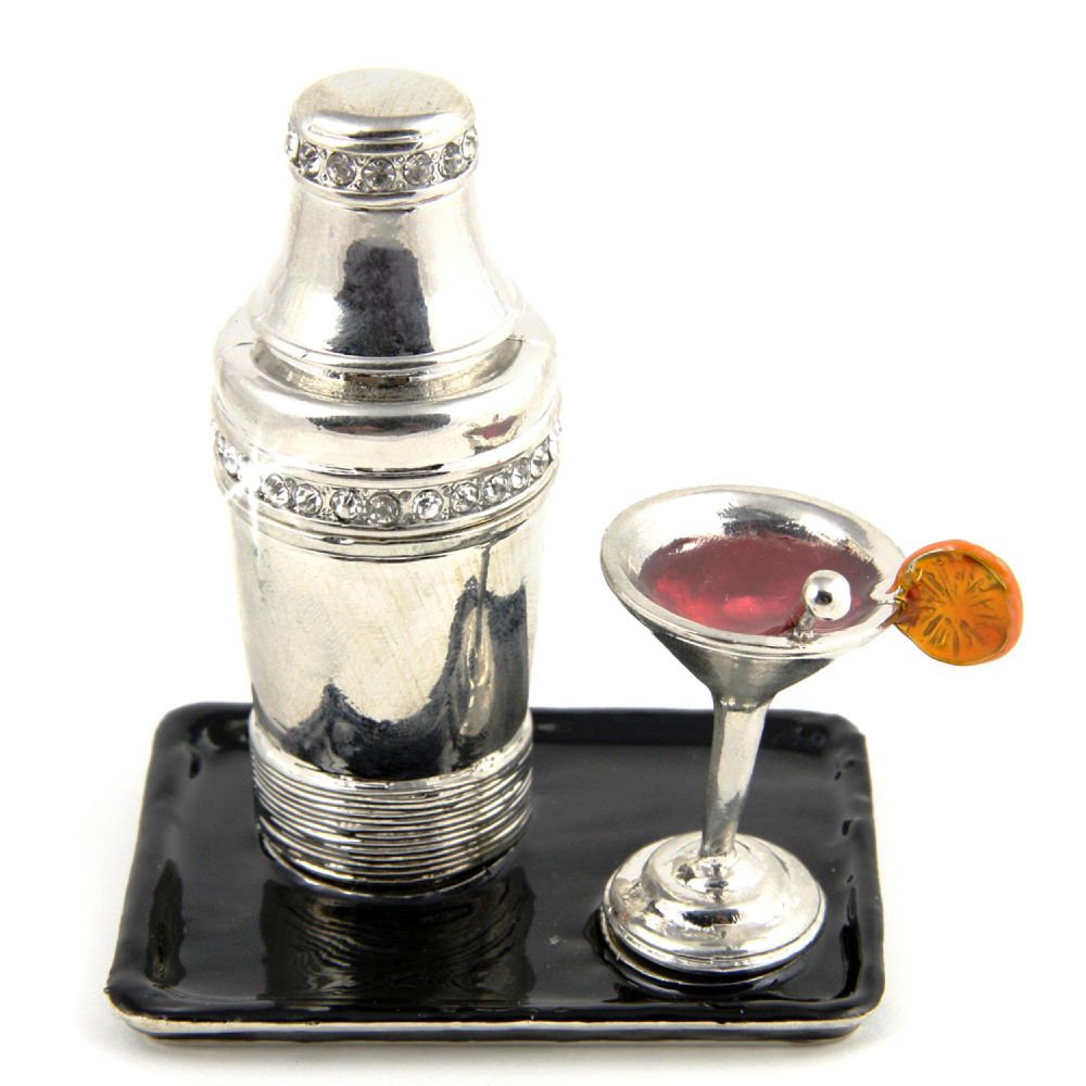Objet d'art 'Cosmo' Cocktail Set Trinket Box at Kmart.com