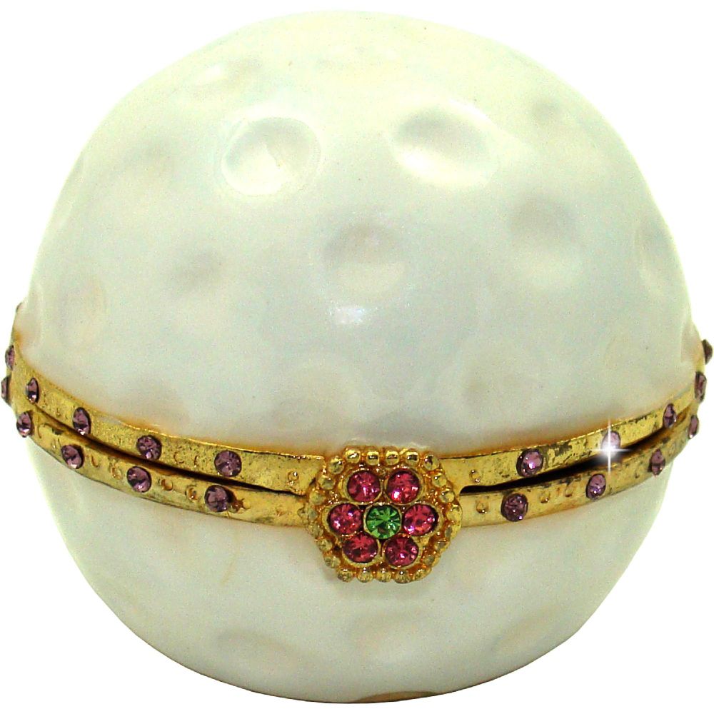 Objet d'art 'Dimples' Golf Ball Trinket Box at Kmart.com