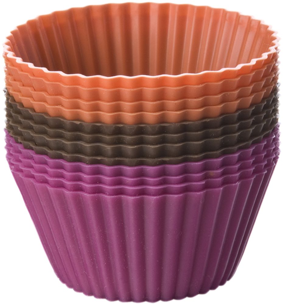 &nbsp; Silicone Baking Cups Chocolate/Hot