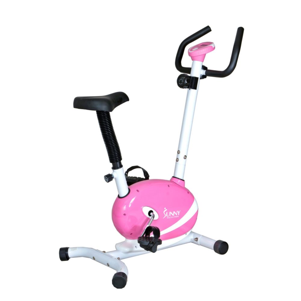 Sunny Health & Fitness Sunny P8200 Pink Magnetic Upright Bike