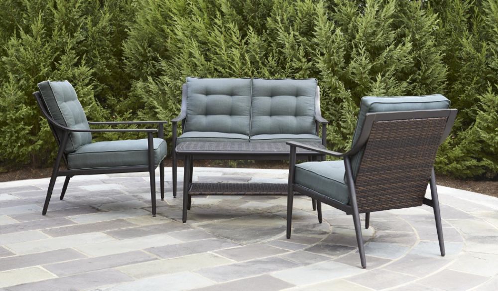 Flannery 4pc Deep Seat Patio Set