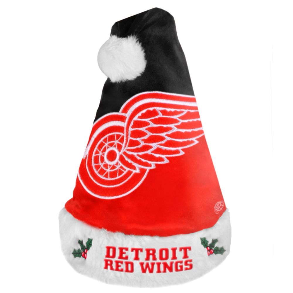 Forever Collectibles Detroit Red Wings Colorblock Santa Hat