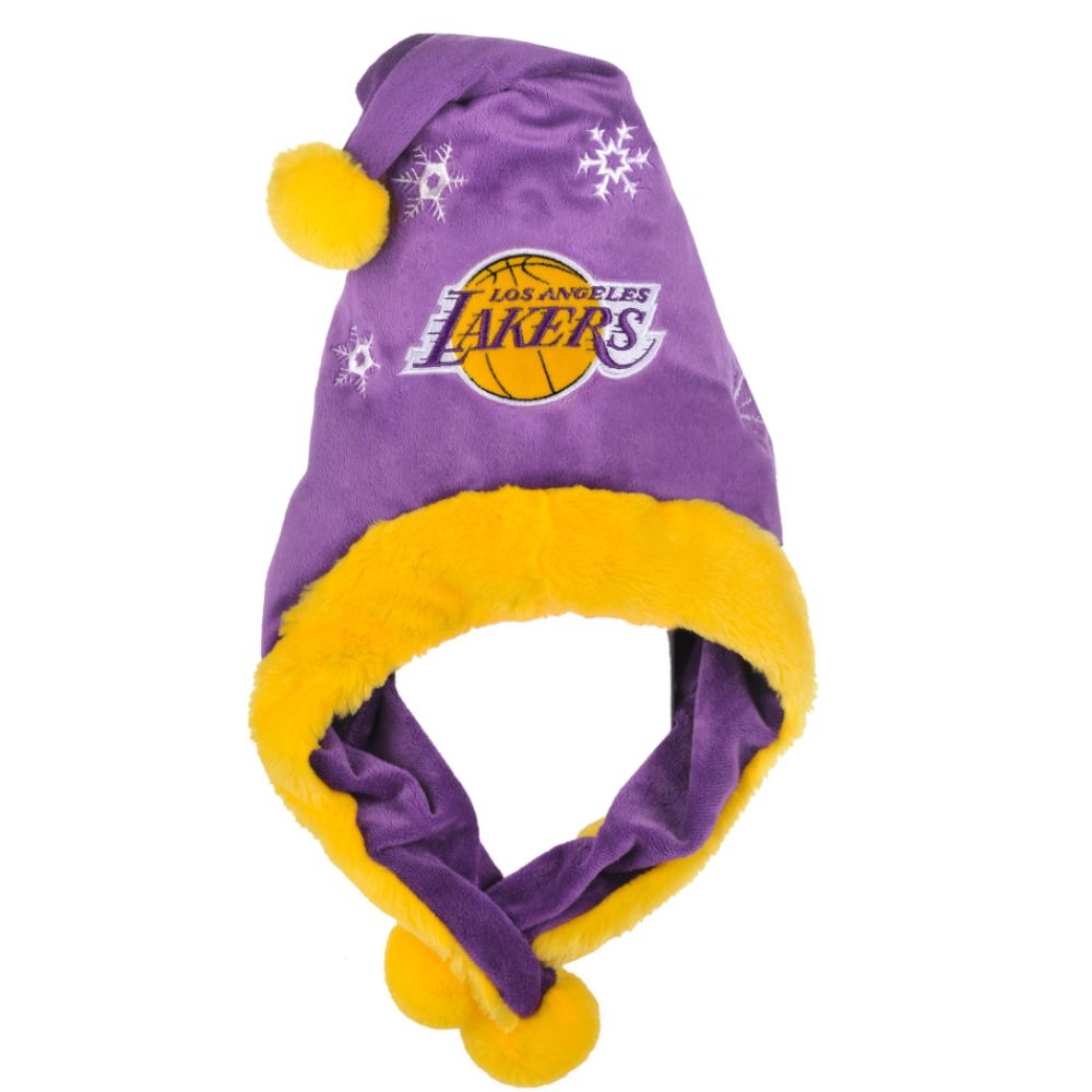 Forever Collectibles Los Angeles Lakers Thematic Santa Hat