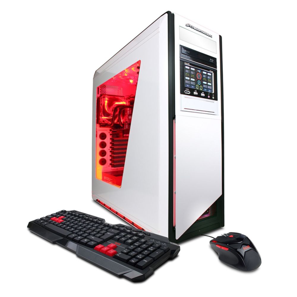 CyberpowerPC Zeus Thunder SLC4600 w/ Intel Core i7-3820 3.6GHz Liquid Cool Gaming Computer