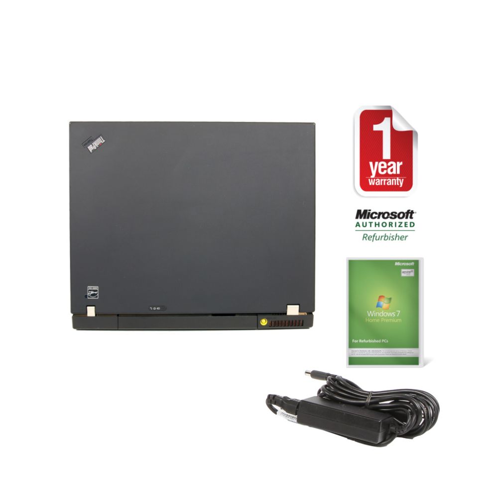 Lenovo T61 Refurbished ThinkPad Laptop C2D-2.0/2048/100/DVDRW/14