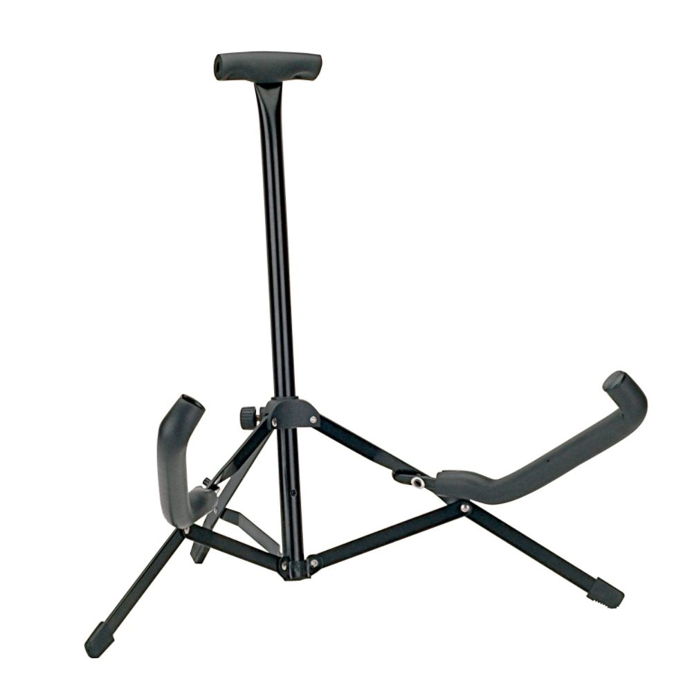 Spectrum Musical AIL EGS Durable Electric Guitar Stand with Bonus Digital Guitar Tuner