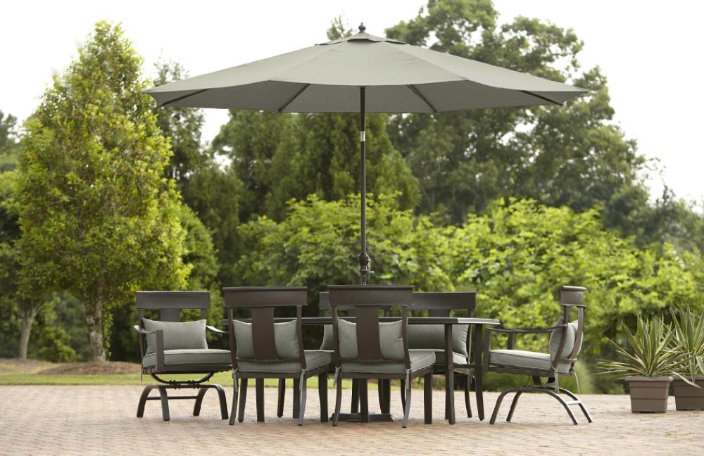 Delian 7pc Klismos Dining Set